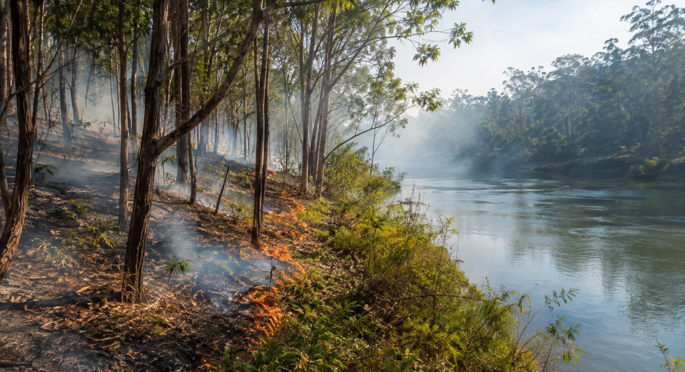 Cultural Burn Closes Part of Bundjalung National Park